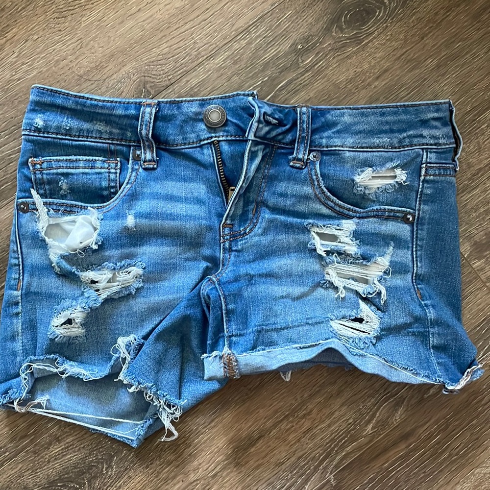 American eagle super stretch Jean short